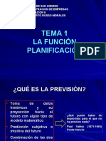 Tema 1 La Función Planificación