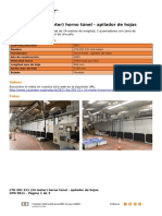 Cazander - LTG - 201 - 211 - (24 - Meter) - Horno - Túnel - Apilador - de - Hojas