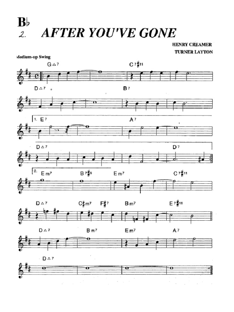 After You Ve Gone BB PDF