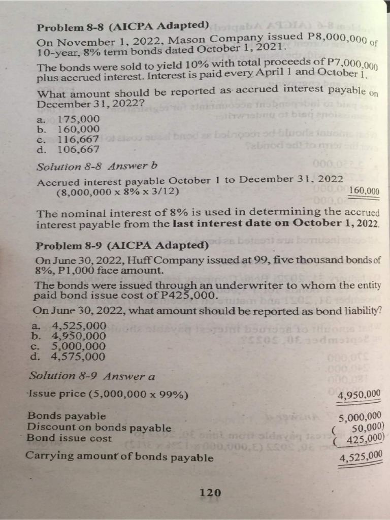 Chap 8 Bonds Payable (Part 2) | PDF