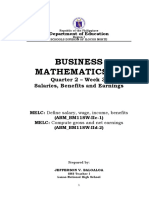 Business Mathematics 11 Q2 Week3 MELC20 MELC21 MOD Baloaloa, Jefferson