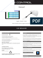 V3SOUND CONTROL 1.3 Manuel Français