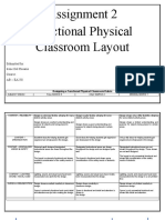 Functional Physical Classroom Layout