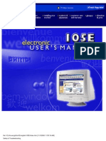 Philips 105E Electronic User's Manual