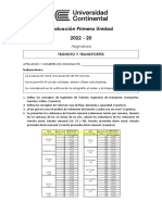 Evaluación Semana #04 - Ira Unidad