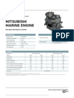 Mitsubishi Marine Engine - S6R2-MPTA
