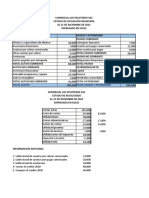 Analisis Estados Financieros - Los Peloteros Sac