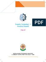 Class XI Practical Manual Foundry Technology