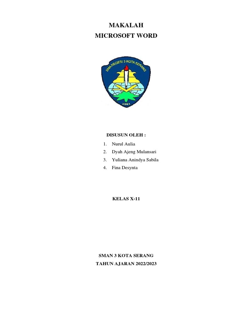 Makalah Microsoft Word PDF