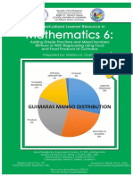 Contextualized Learner Resource in Mathematics 6 Adding Simple Fractions