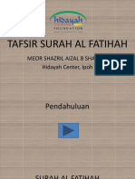 Optimized Tafsir Surah Al Fatihah