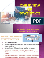 1 - Overview of Statistics - DEVED 301B