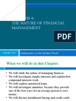 Chapter 4 - The Nature of Financial Management