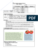 Prueba Ciencias Naturales 7° BASICO