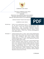 PerGub No. 69 THN 2018 TTG Juklak Perda No. 1 Tahun 2014 TTG Jalan Berkeselamatan