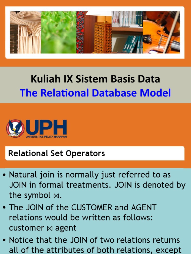 Kuliah ixb relational algebra sistem basis data 2021 pdf relational
