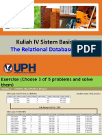 Kuliah IVa Sistem Basis Data 2021 Latihan Soal#26012022