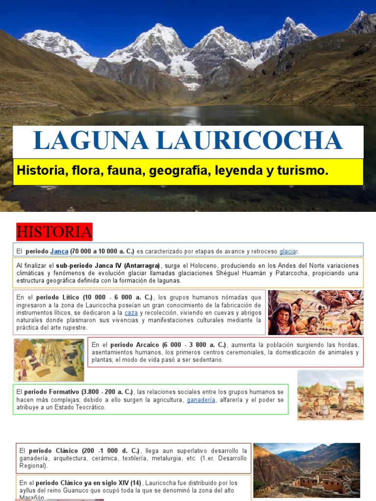 Laguna Lauricocha PDF