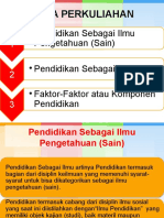 Faktor2 Pendidikan (Paedagogiek)