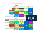 Horario Presencial Quinto