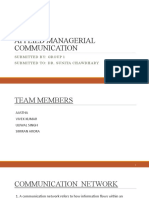 Applied Managerial Communication Group Project