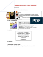 1° Grado CONCURSO PARA LA CEREMONIA DE ELECCIÓN