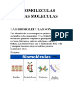 Las Biomoleculas