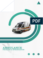 Ambulance Pricelist & Spec