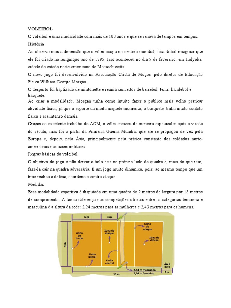 Uma introdução completa ao esporte do voleibol: sua história, regras ...