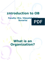 Introduction To OB