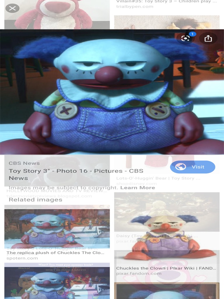 Toy Story 3 Big Baby Throws Lotso - Google Search | PDF