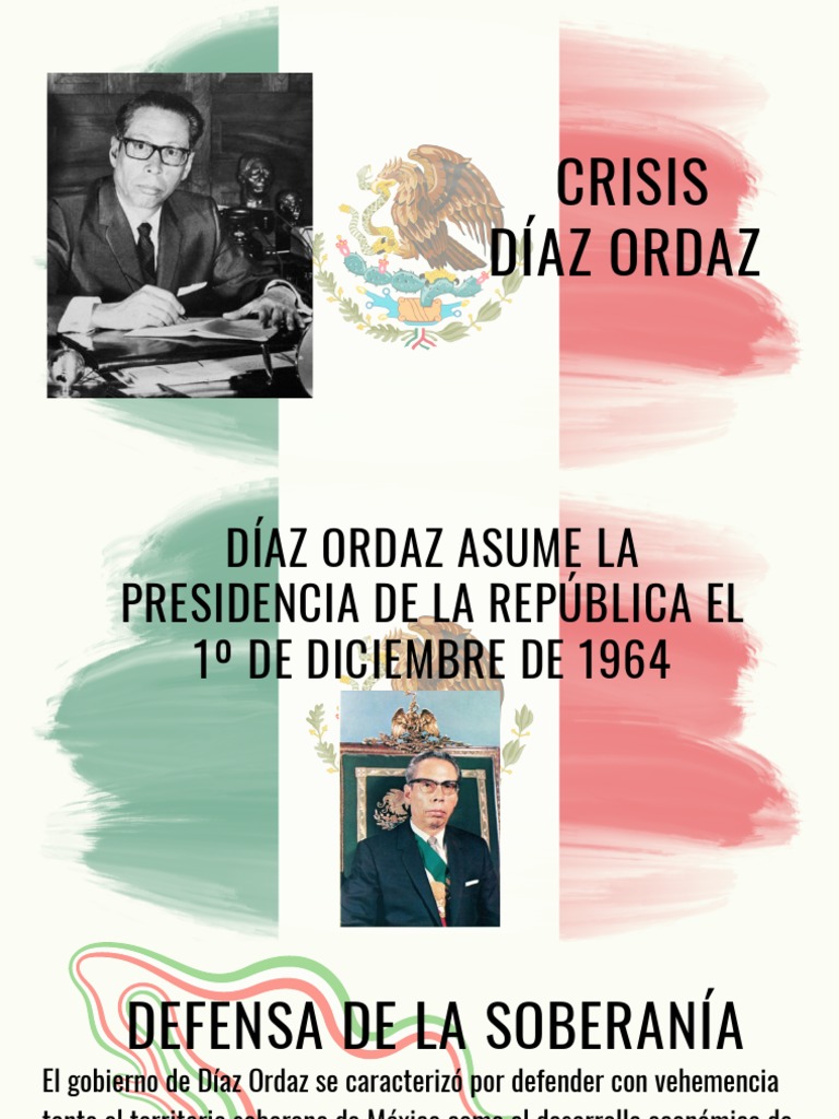 Legado y Crisis de Díaz Ordaz | PDF | México | America latina