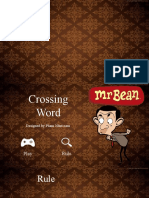 Crossing Word Game
