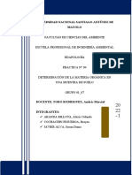 Informe 04 Edafologia