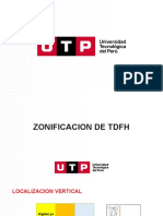 Zonificación de TDFH: Localización vertical y horizontal