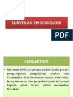 Surveilan Epidemiologi