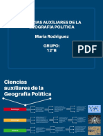 Ciencias Auxiliares de La Geografia