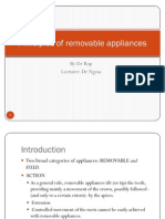 Principles of Removable Appliances