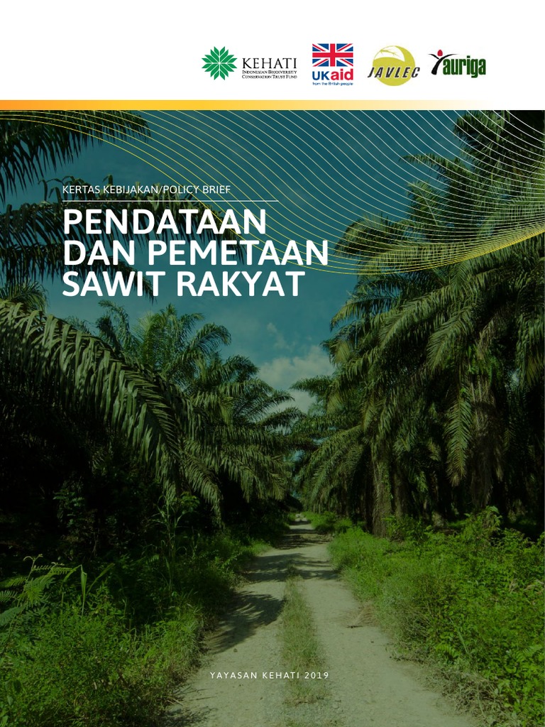 Database Sawit Rakyat di Kalimantan | PDF