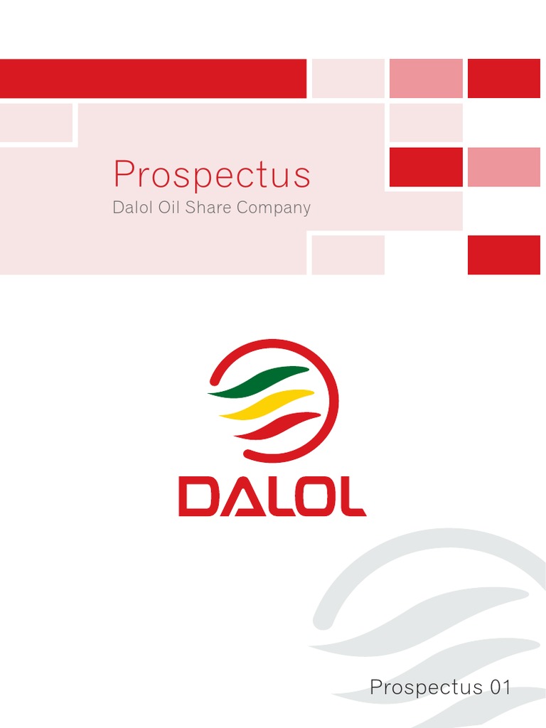 Dalol Oil Share Company Prospectus | PDF | Petroleum | Articles Of ...