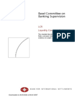 Basel Committee On Banking Supervision: LCR Liquidity Coverage Ratio