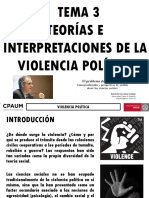 Violencia Política: Teorías e Interpretaciones