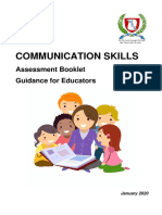 Communication Skills Assessment Guidance