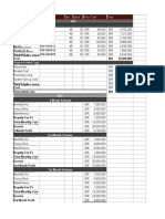 Franchise Minutiae Costing