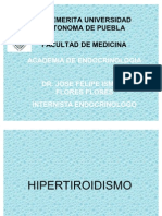 B) Expo Dr. Flores Hipertiroidismo e Hipotiroidismo