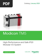 Catalog Modicon TM5 High Performance and Safe IP20 Modular IO System