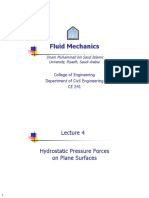 Lecture 4 - HydrostaticForcesOnSurfaces PDF