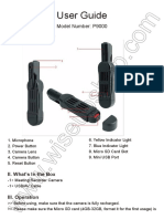 P9000 Wearable Body Camera Meeting Recorder Pen User Manual