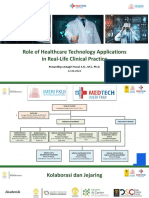 Role of Healthcare Technology in Clinical Practice