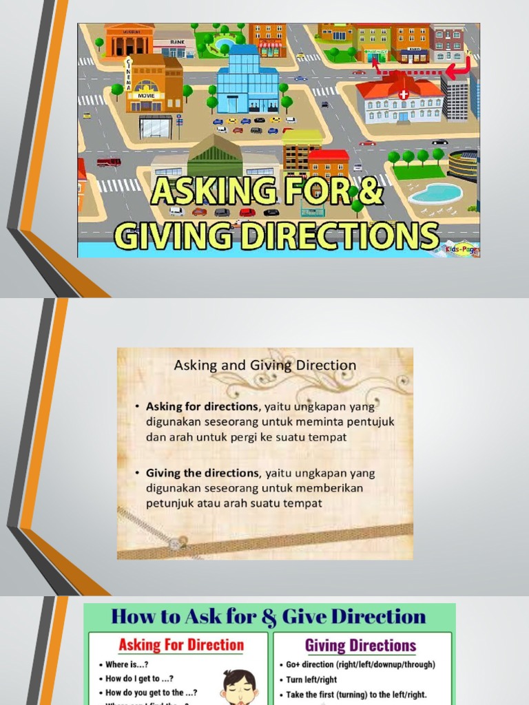 Asking For and Giving Direction | PDF